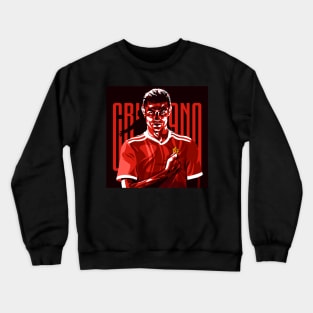 Cristiano Ronaldo Manchester United Red Crewneck Sweatshirt